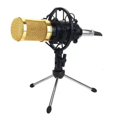 SEISA - Microfono Condensador para Streaming Podcast Live Grabación Estudio