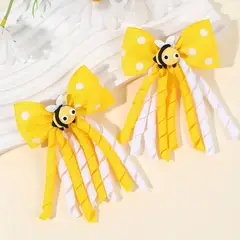 GENERICO - GANCHO LAZOS DE CUMPLEAÑOS DE NIÑA DE ABEJITA CHIQUITITA