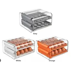 GENERICO - PortaHuevos de 2 niveles para 32 Huevos.