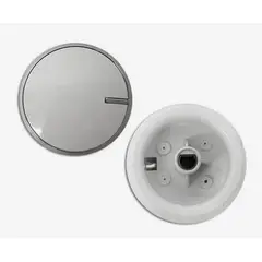 GENERICO - Perilla Blanca para Centro De Lavado Mabe