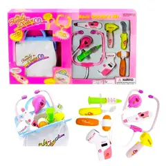 GENERICO - Set de Doctor Rosado + accesorios Luz y Sonido