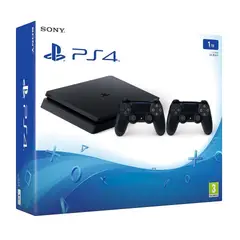 SONY - CONSOLA PS4 PRO 4K REAL HDR 1 TB con 2 mandos ORIGINALES