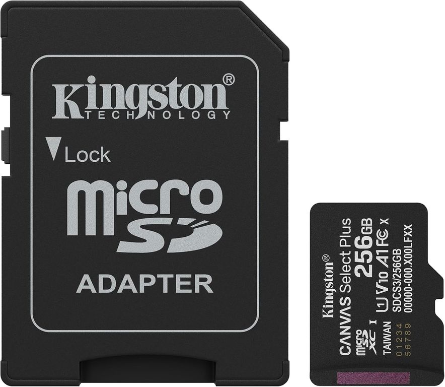 Memoria MicroSD Canvas Select Plus 256GB