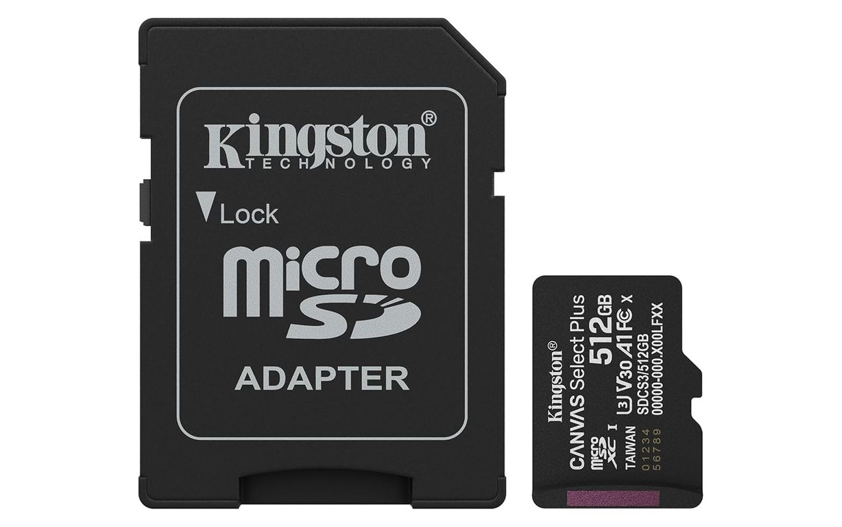 Memoria MicroSD Canvas Select Plus 512GB