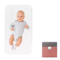 GENERICO - Cambiador de pañal Portátil para Bebés Rosado