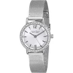 CARAVELLE NEW YORK - Reloj Mujer Caravelle by Bulova Analógico Cristales Plateado - 43L170