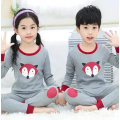 GENERICO - Pijama de Invierno para Niños de Zorro Conjunto Completo