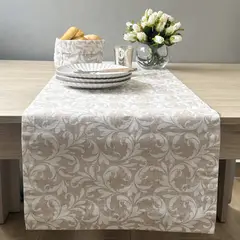 CASIOPIA - Camino de Mesa Vistalegre 2. 20 M x 40 Cm Antimanchas Algodón