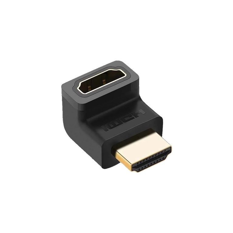 ADAPTADOR CONECTOR ACODADO HDMI INFERIOR 20109 BLACK