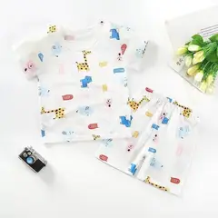 GENERICO - Conjunto para Niños Calle o Pijama Hermosa Ropa Infantil Blanco