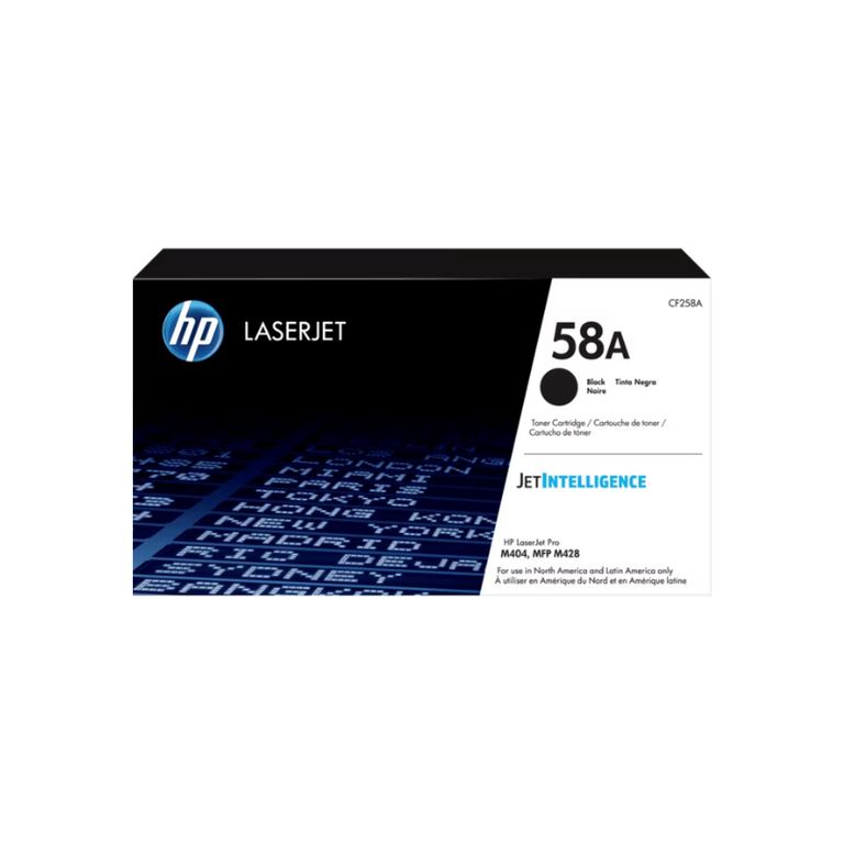 Tóner HP 58A Negro (CF258A) LaserJet M404/M428 3000 Pag