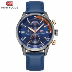 MINI FOCUS - Reloj 0017G para Hombre con Correa de Cuero en Caja