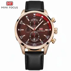 MINI FOCUS - Reloj 0017G para Hombre con Correa de Cuero en Caja