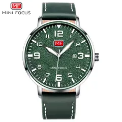 MINI FOCUS - Reloj 0158G para Hombre con Correa de Cuero en Caja
