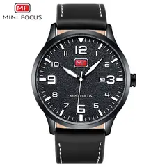 MINI FOCUS - Reloj 0158G para Hombre con Correa de Cuero en Caja