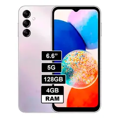 SAMSUNG - A14 128GB 4GB RAM - Plata