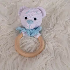 GENERICO - Amigurumi Sonajero de oso