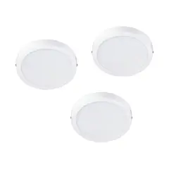 PHILIPS - Luminaria Led Plafón 18W Luz Cálida / pack 3 unidades