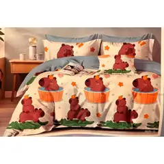 MINGDA - Set de Edredón Kids + Juego de Sabanas + Fundas 5 Piezas PREMIUN