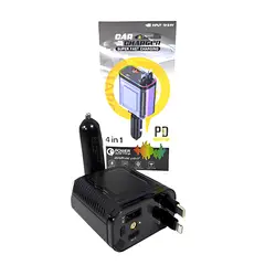 GENERICO - CARGADOR DE AUTO 4 EN 1 CON PROYECTOR