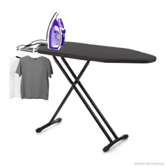GENERICO - Tabla de planchar Planchador regulable Negro