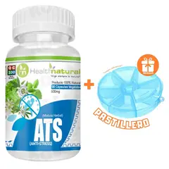 HEALTHNATURAL - ANTI-STRES ATS 500MG + REGALO PASTILLERO