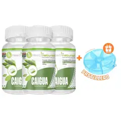 HEALTHNATURAL - PACK 3 CAIGUA 1500MG + REGALO PASTILLERO