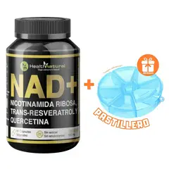 HEALTHNATURAL - NAD+ 500MG + REGALO PASTILLERO