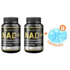 HEALTHNATURAL - PACK 2 NAD+ 1000MG + REGALO PASTILLERO