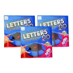 GENERICO - PACK 3 BASTA ELECTRÓNICO 20 LETTERS - JUEGO DE MESA