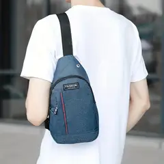 GENERICO - Mochila Morral Bandolera Riñonera Cruzado Juvenil Antirrobo