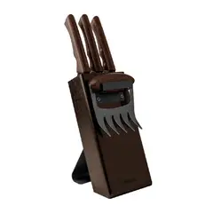 TRAMONTINA - Kit Para Asado Churrasco Acer inox 5 Piezas