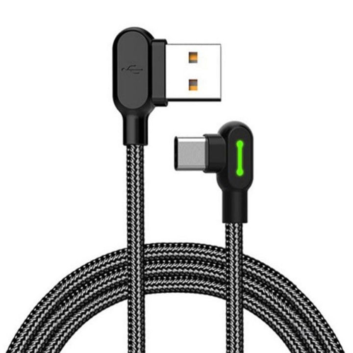 Cable USB C - 3A Gamer Angulo 90° - 180cm