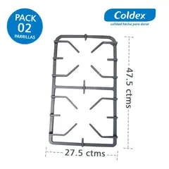 COLDEX - Parrillas de Hierro fundido CX641