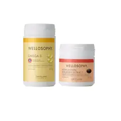 WELLNESS - Astaxantina con Extracto de Arándano y Omega 3 Oriflame