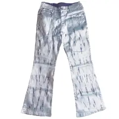 GENERICO - Pantalon Boot Cut Plateado Niña Talla 10