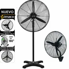 IMACO - Ventilador Industrial de Pared y Piso 30″ 240 Watts FS30240
