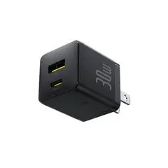 BASEUS - Cargador Rapido 30W USB-C y USB-A