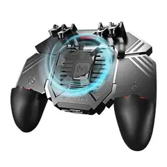 MEMO - Gamepad Mando AK77 Con 4 Gatillos Ventilador y Power Bank.