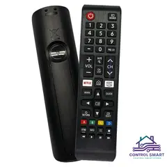 GENERICO - Control Para Samsung QLED Crystal LED Teclas Suaves y Precisas