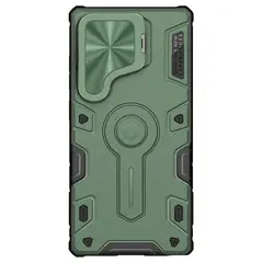 NILLKIN - Funda CamShield Armor CamPro Green - Galaxy S25 Ultra