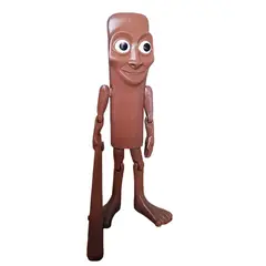 GENERICO - Italian Brainrot Tung Tung Tung Sahur Figura Articulada