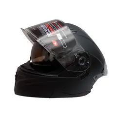 GENERICO - Casco Moto Hoken HK3 FF916 Abatible Visor Transparente