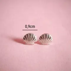 GENERICO - Aretes de plata Conchita