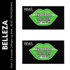 GENERICO - Pack x2 Avocado Collagen Lip Mask - REVE´L PROFESSIONAL