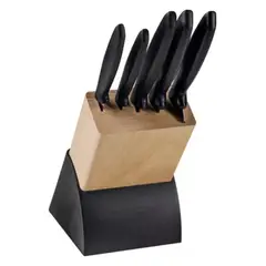 TRAMONTINA - TACO U JUEGO DE CUCHILLOS 6 PIEZAS ULTRACORTE