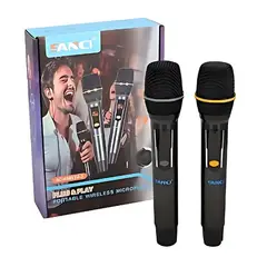 SANC - Micrófono Sanci Inalámbrico Recargable Profesional