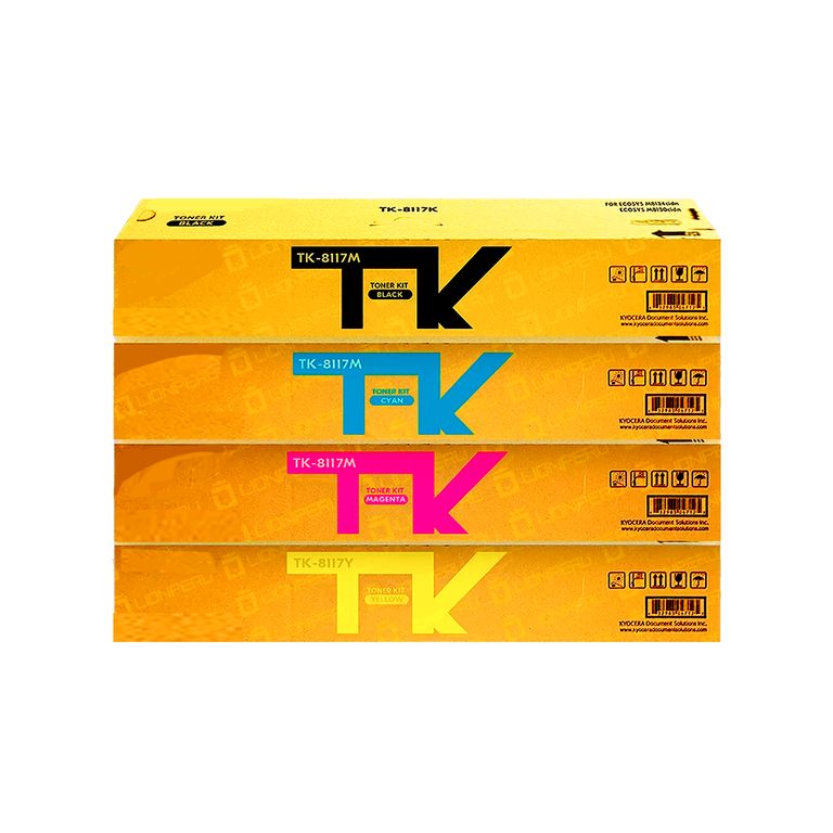 Kit de Toner Ecosys M8124cidn M8130cidn TK-8117