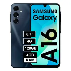 SAMSUNG - A16 4GB RAM 128GB NEGRO