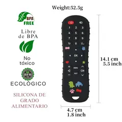 OEM - Mordedores Bebé Silicona Grado Alimenticio Set de 3 Piezas